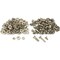 Nickel Plated Clock Screws Nuts Clockmakers Repair Part